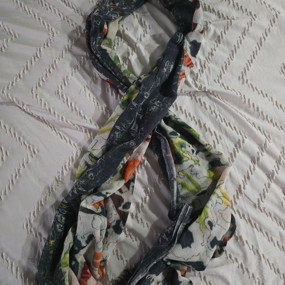 JUMA Multicolor Floral Scarf